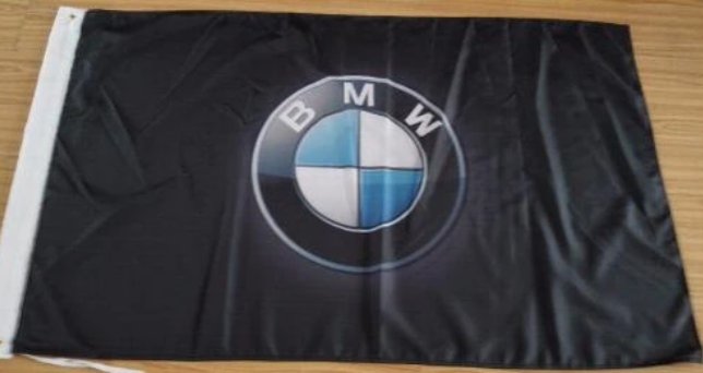 BMW Flag Black 3X5 Ft Polyester Banner USA 90x150cm