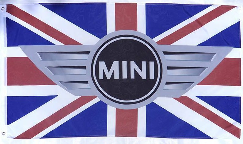 BMW Mini Flag 3X5 Ft Polyester Banner USA 90x150cm