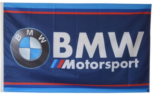 BMW Motorsport Flag 3X5 Ft Polyester Banner USA 90x150cm