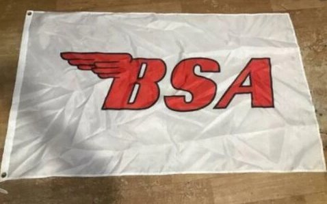 BSA Motorcycle Flag 3X5 Ft Polyester Banner USA 90x150cm