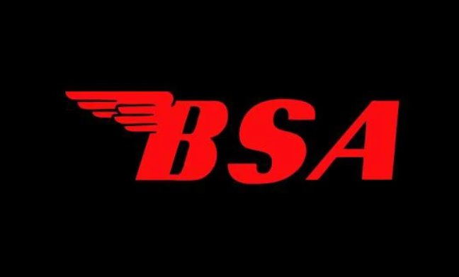 BSA Motorcycle Sport Black Flag 3X5 Ft Polyester Banner USA 90x150cm