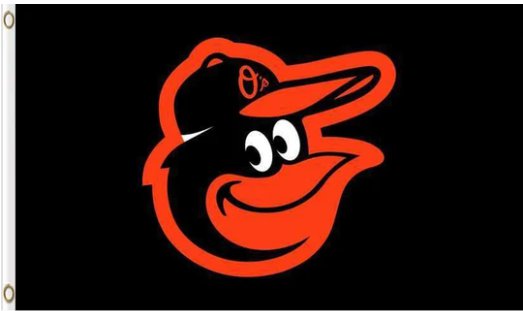 Baltimore Orioles Nation flag 3X5Ft Banner USA Polyester with Brass Grommets - 16