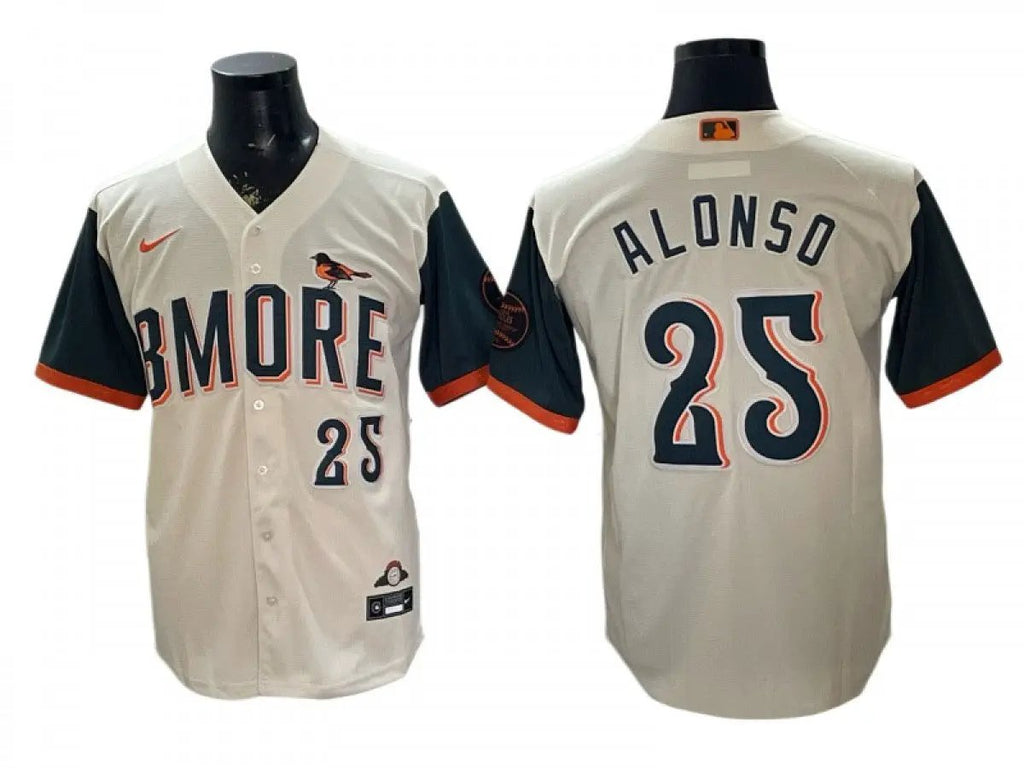 Baltimore Orioles #25 Pete Alonso 2026 City Connect Limited Jersey - Cream
