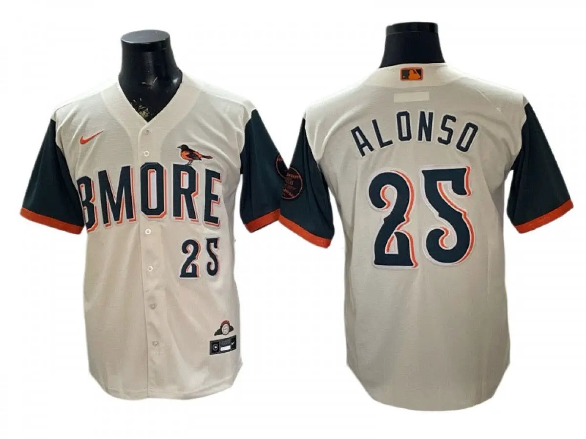 Baltimore Orioles #25 Pete Alonso 2026 City Connect Limited Jersey - Cream
