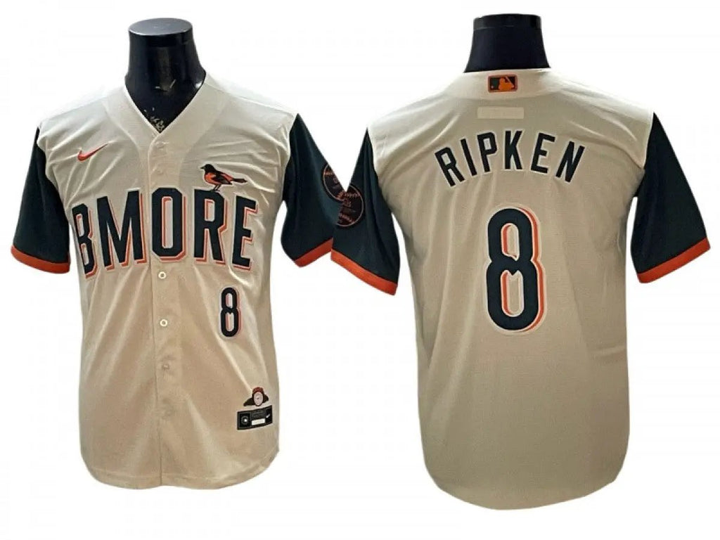 Baltimore Orioles #8 Cal Ripken 2026 City Connect Limited Jersey - Cream