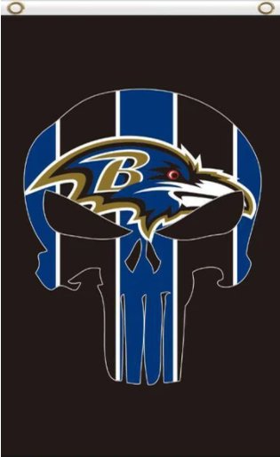 Baltimore Ravens Sport Flag 3X5 Ft Polyester Banner USA 90x150cm