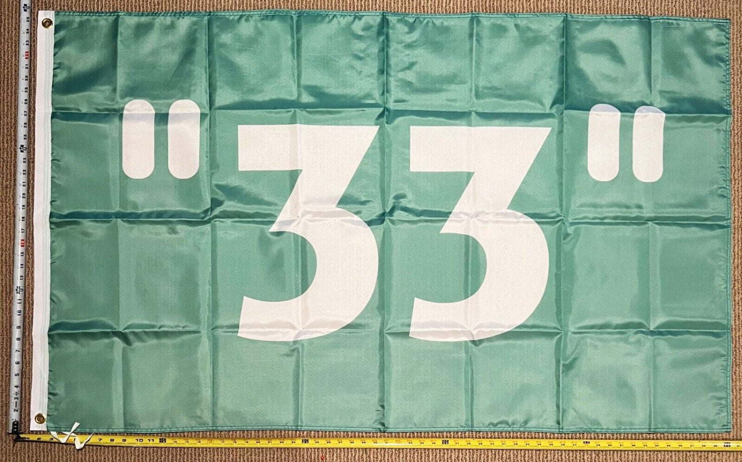 Beer Flag Rolling Rock Man Cave College Dorm Banner Sign USA 3x5'
