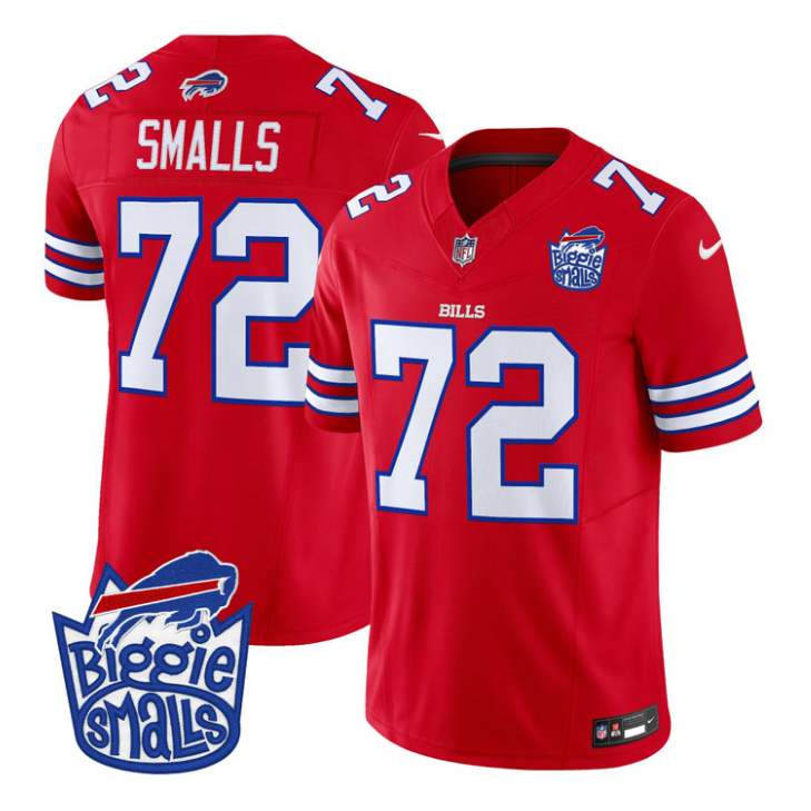 Biggie Smalls Jersey #72 Biggie Smalls Patch Vapor Limited Stitched