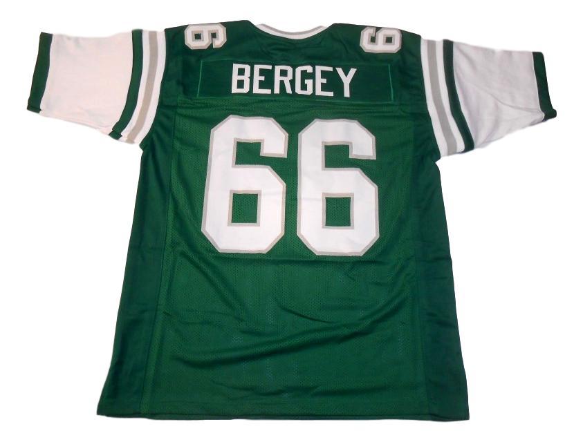 Bill Bergey Jersey #66 Custom Unsigned Football Jerseys Stitched Green