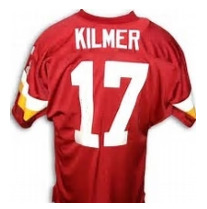 Billy Kilmer Jersey Washington Redskins Custom Throwback Football Red