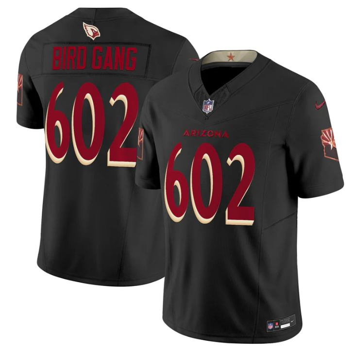 Bird Gang Jersey #602 Arizona 2025 Rivalries Vapor Limited Stitched