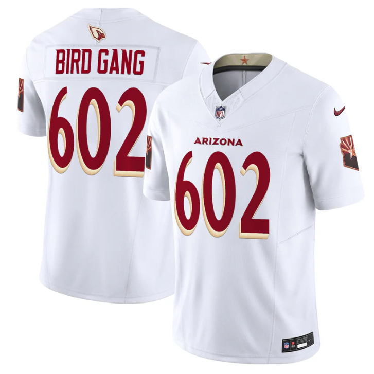Bird Gang Jersey #602 Arizona 2025 Rivalries Vapor Limited Stitched