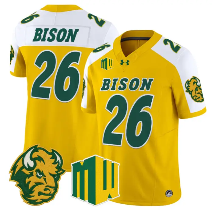 Bison Jersey #26 North Dakota State Bison 2026 Vapor Limited Stitched