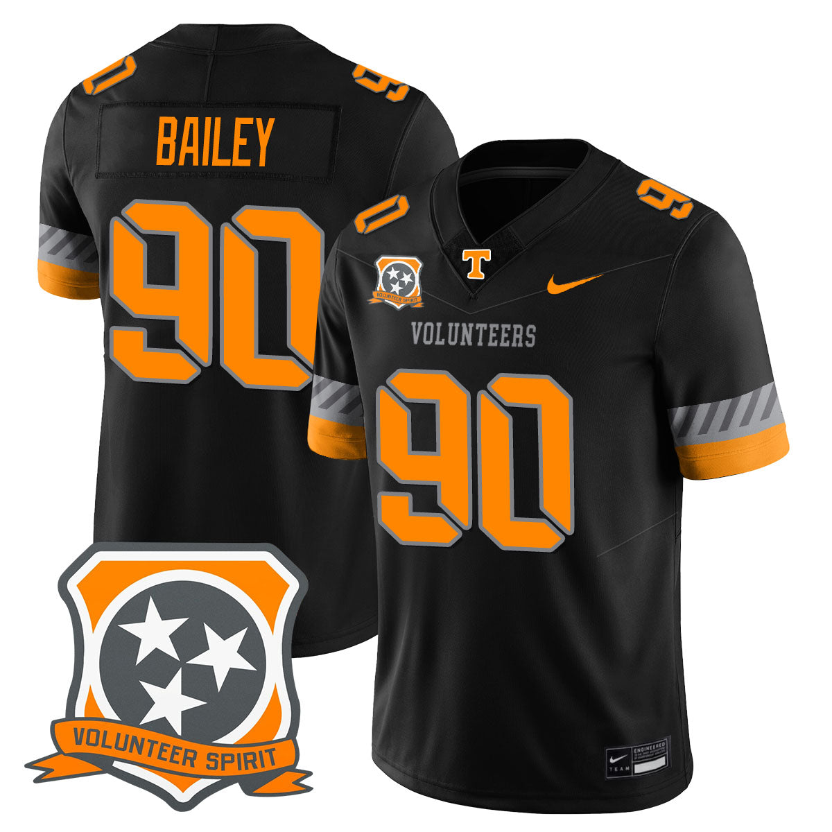 Men Tennessee Volunteers Football 2025 Spirit Limited Jersey - All Stitched
