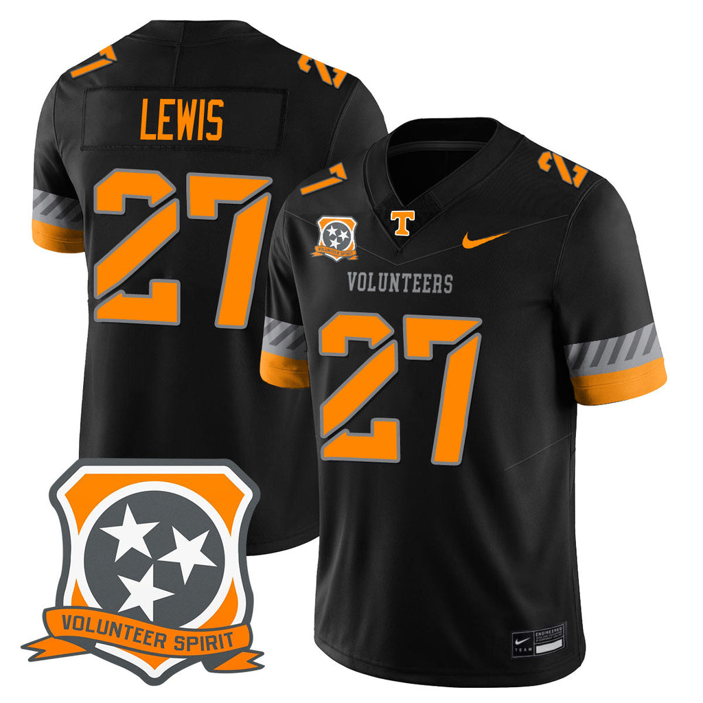 Men Tennessee Volunteers Football 2025 Spirit Limited Jersey - All Stitched