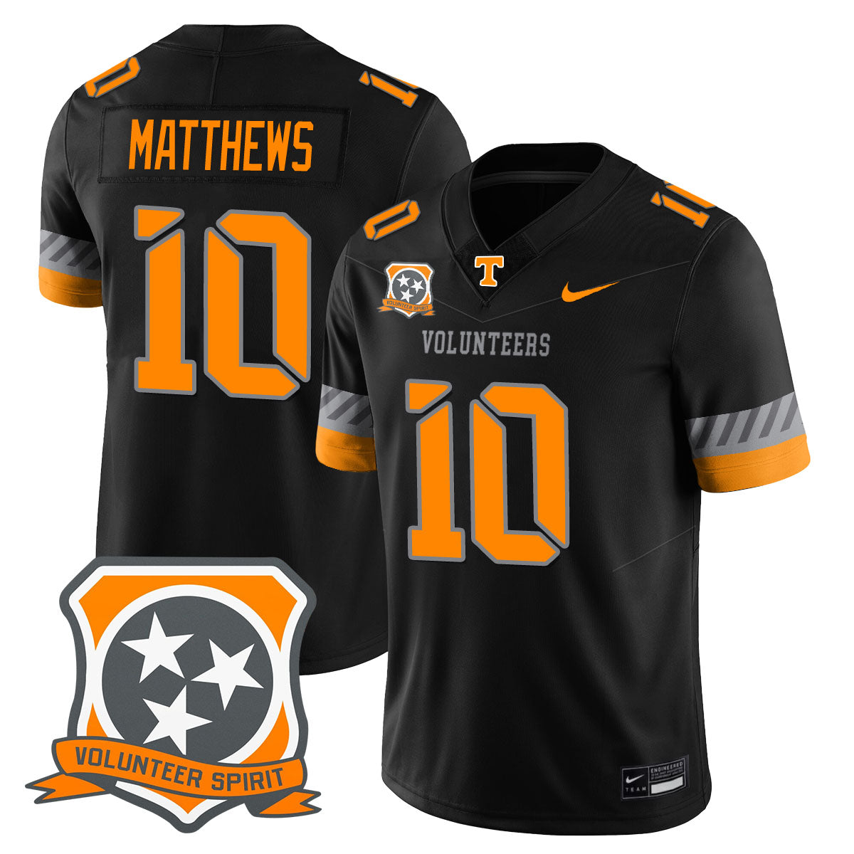 Men Tennessee Volunteers Football 2025 Spirit Limited Jersey - All Stitched
