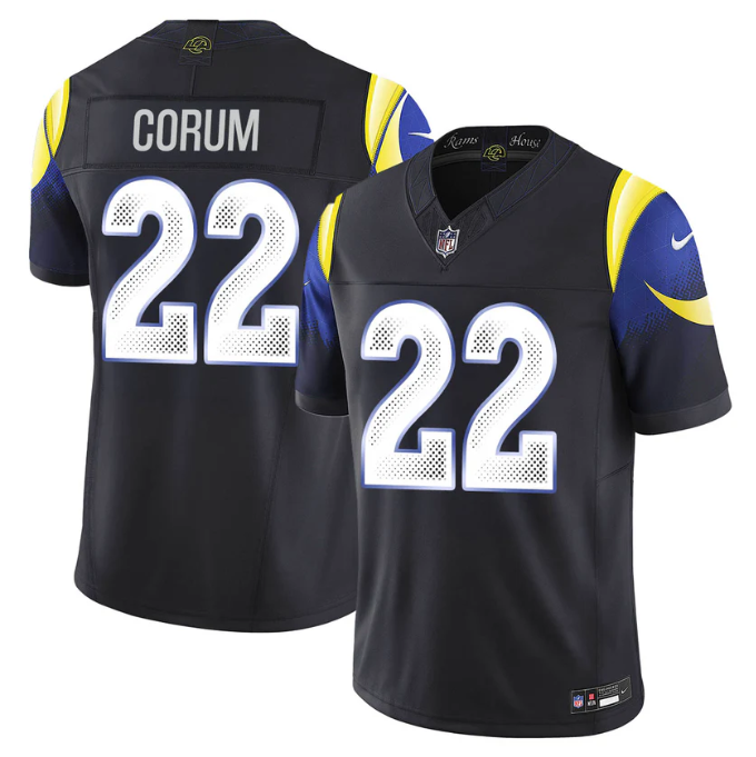 Blake Corum Jersey #22 F.U.S.E. Football Limited Rivalry Series All Stitched