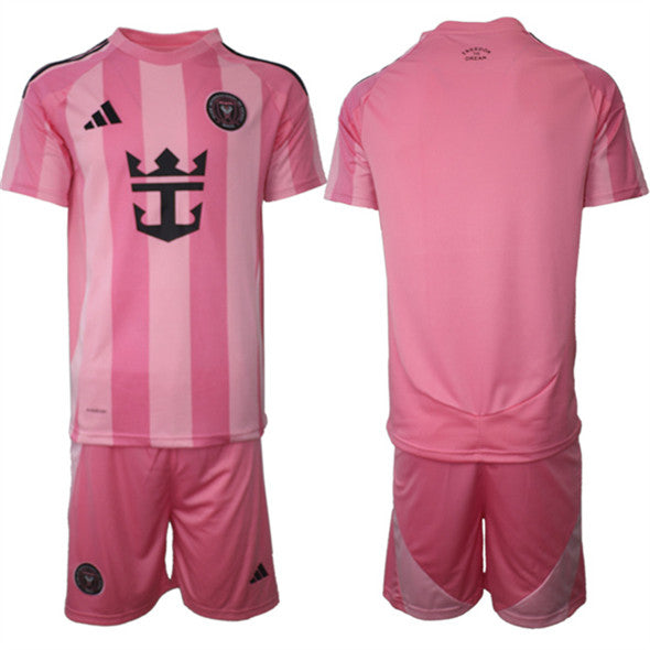 Blank Jersey Inter Miami CF Pink Home 2025 - 26 Soccer Suit