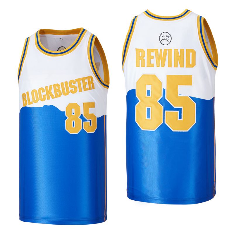 Blockbuster #85 Rewind Basketball Jersey