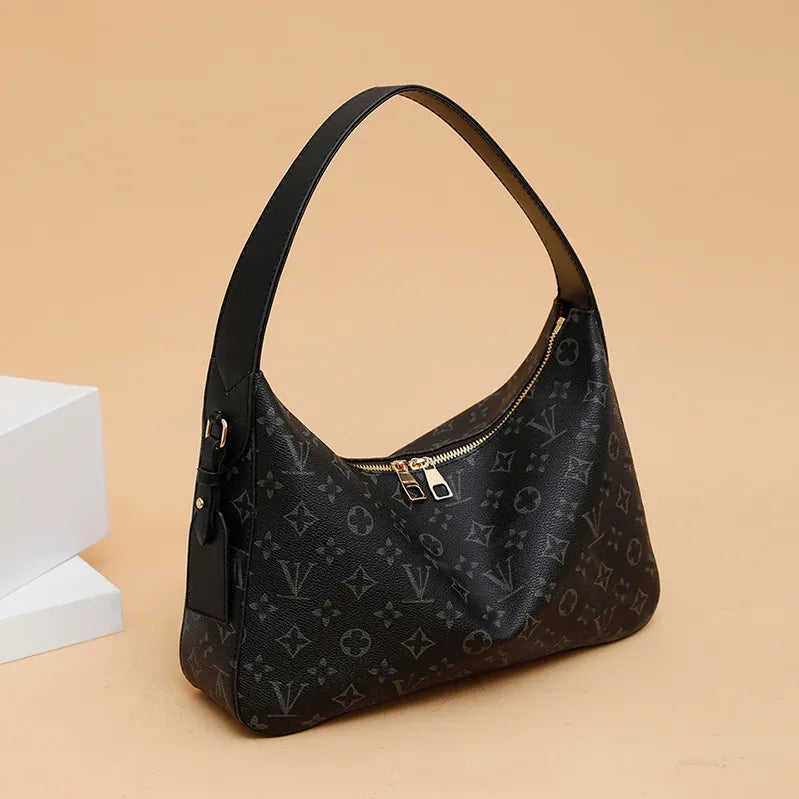 Designer Bag Women’s Luxury Shoulder Bag Retro Apricot Leather Purse