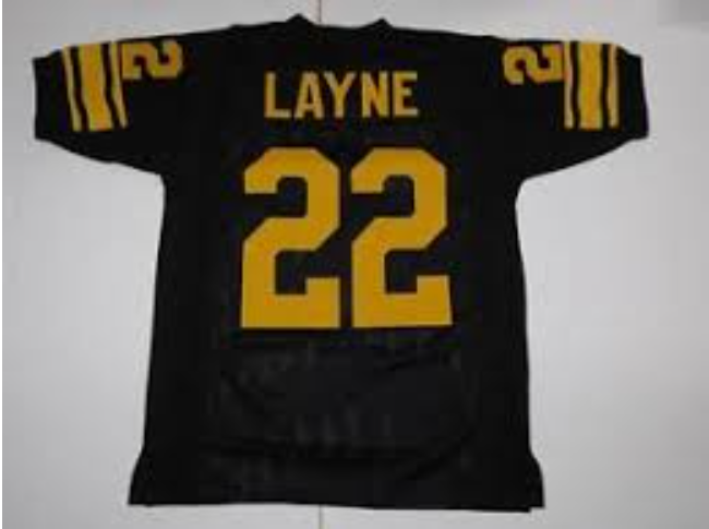Bobby Layne Jersey Pittsburgh Steelers Custom Throwback Football
