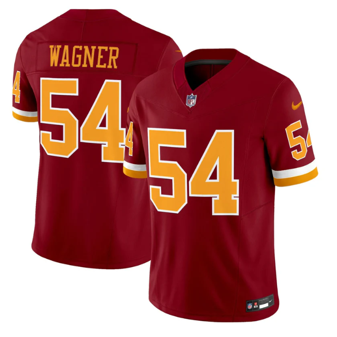 Bobby Wagner Jersey #54 Throwback Vapor Limited All Stitched Burgundy