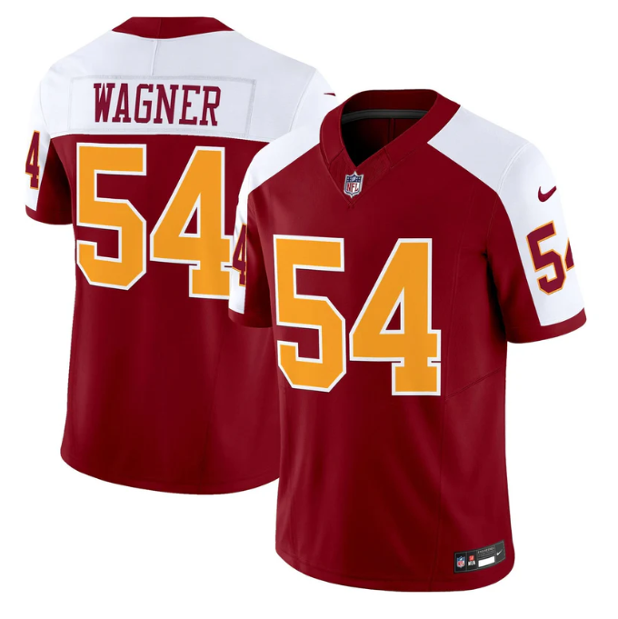 Bobby Wagner Jersey #54 Throwback Vapor Limited All Stitched Burgundy Alter