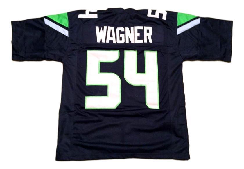 Bobby Wagner Jersey #54 Custom Unsigned Football Jerseys Stitched Blue