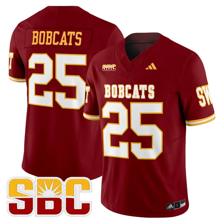 Bobcats Jersey #25 Texas State Bobcats 2025 Vapor Limited Stitched