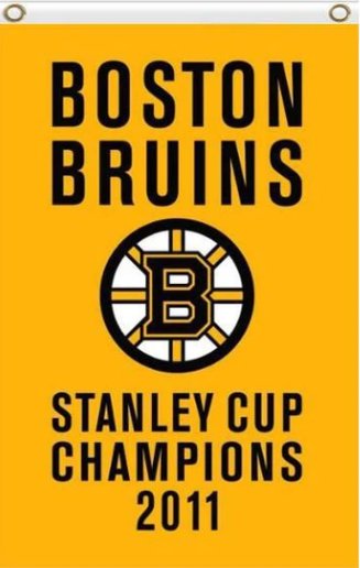 Boston Bruins Stanley Cup Champions Flag 3X5Ft Polyester Digital Print Banner USA