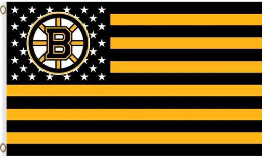 Boston Bruins Star Flag 3X5Ft Polyester Digital Print Banner USA