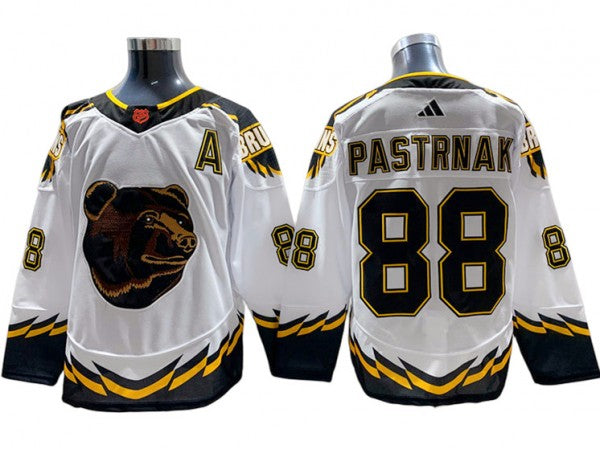 Boston Bruins #88 David Pastrnak Winter Classic Jersey