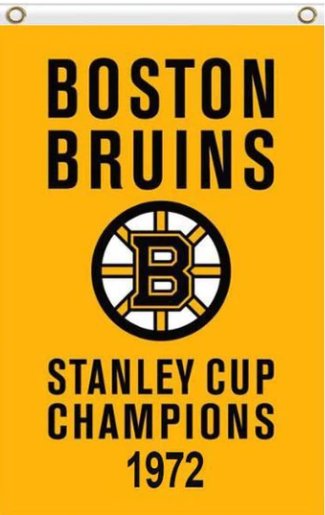 Boston Bruins stanley cup champions 1972 Flag 3X5Ft Polyester Digital Print Banner USA