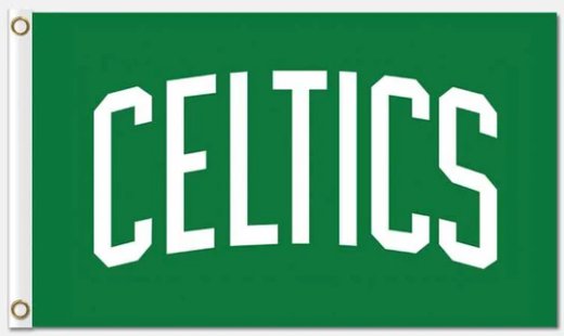 Boston Celtics Flag 3X5Ft Polyester Banner USA Digital Printing