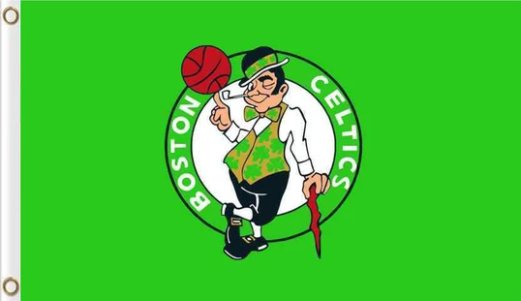 Boston Celtics Team US Sport Skull Flag 3X5Ft Polyester Banner USA Digital Printing