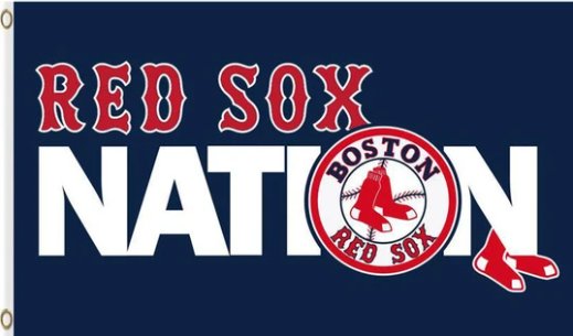 Boston Red Sox Baseball Club flag 3X5Ft Banner USA Polyester with Brass Grommets - 9