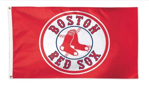 Boston Red Sox Baseball flag 3X5Ft Banner USA Polyester with Brass Grommets