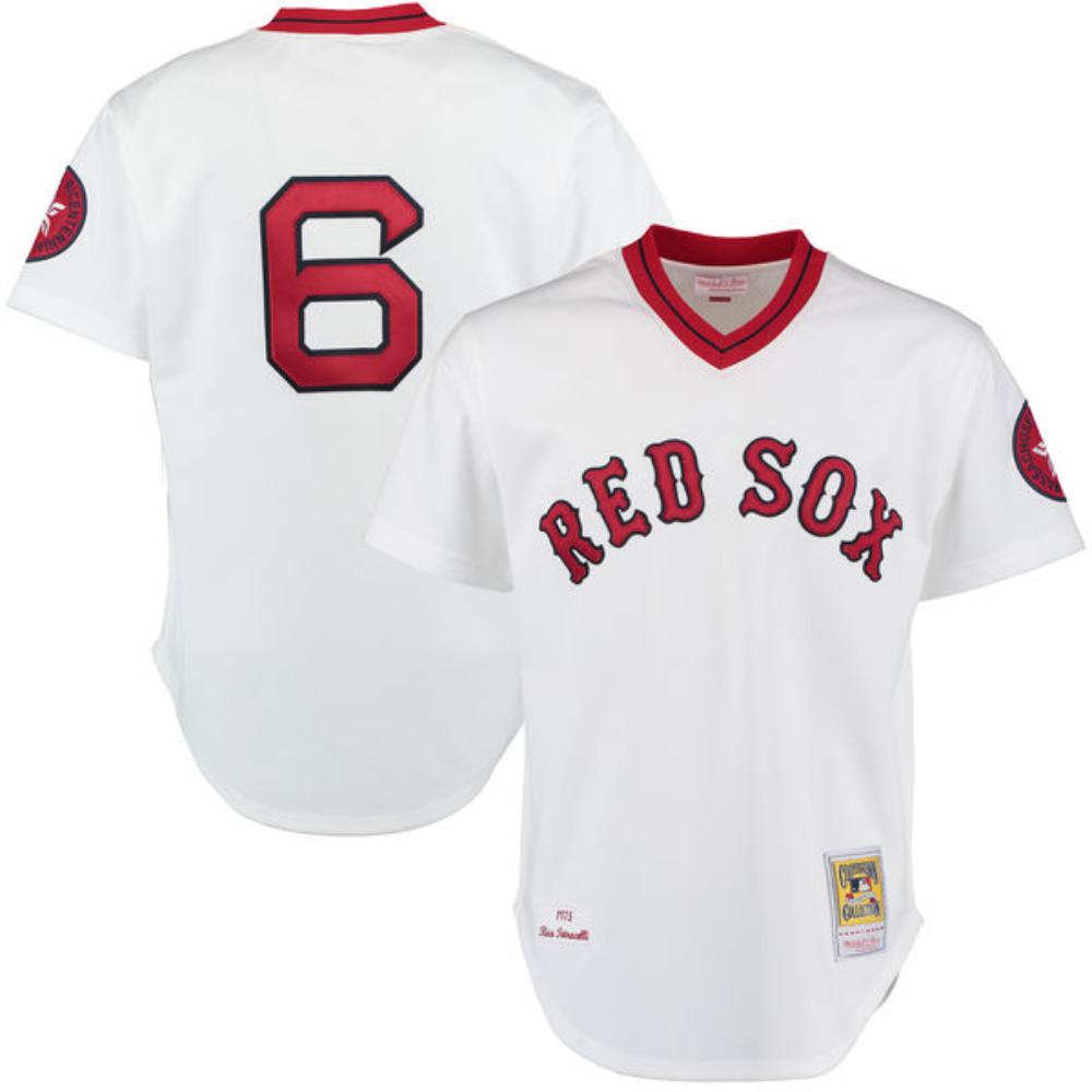 Boston Red Sox Rico Petrocelli White Throwback Pullover Jersey