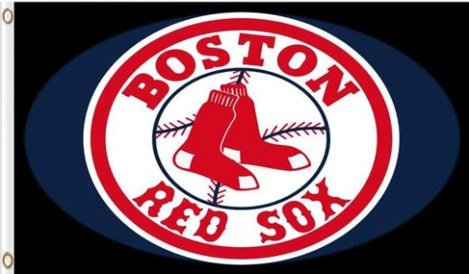 Boston Red Sox flag 3X5Ft Banner USA Polyester with Brass Grommets - 1