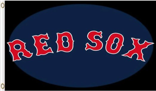 Boston Red Sox flag 3X5Ft Banner USA Polyester with Brass Grommets - 6