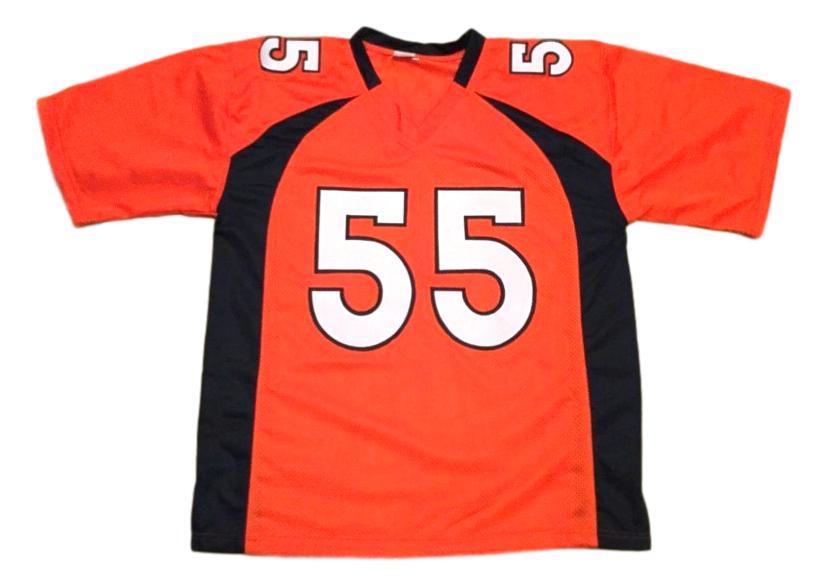 Bradley Chubb Jersey #55 Custom Unsigned Football Jerseys Stitched Orange