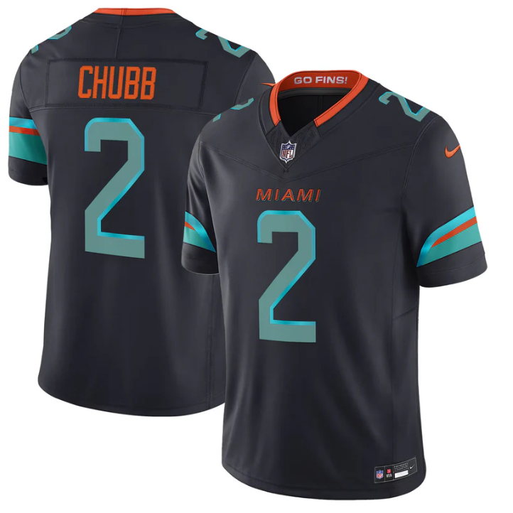 Bradley Chubb Jersey #2 Rivalries 2025 Vapor Limited Stitched