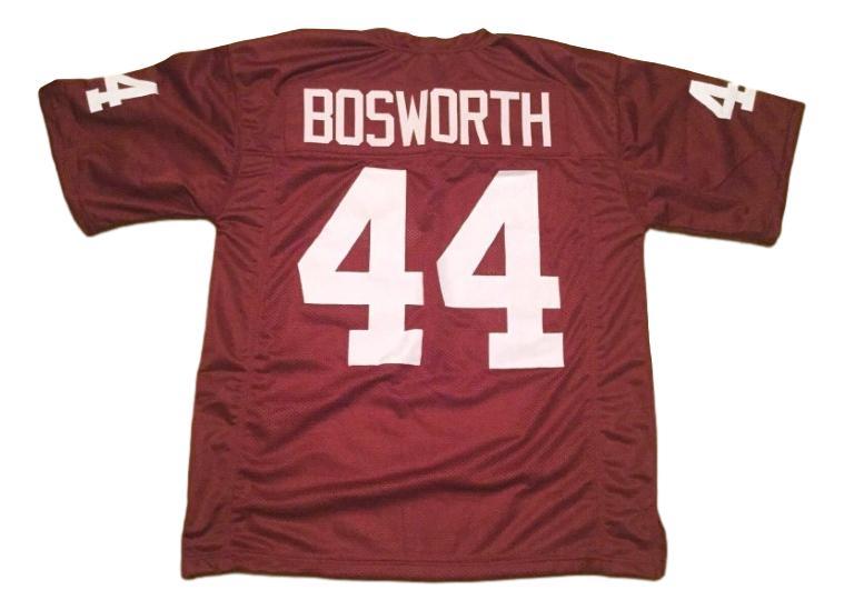 Brian Bosworth Jersey #44 Custom Unsigned Football Jerseys Stitched Maroon