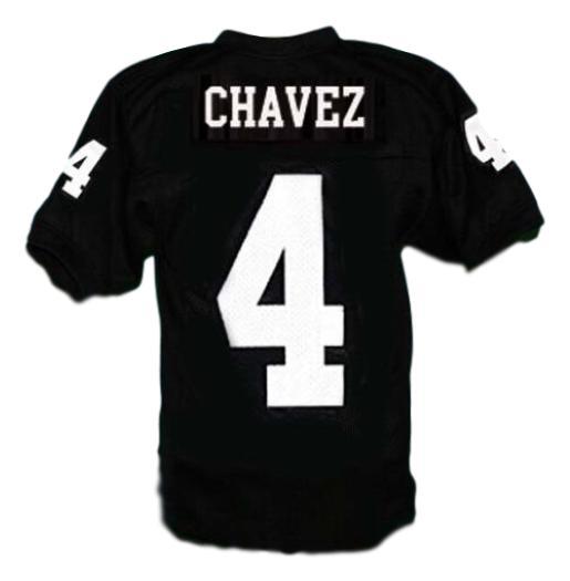 Brian Chavez Jersey #4 Friday Night Lights Permian Football Stitched Black