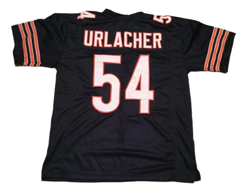 Brian Urlacher Jersey #54 Custom Unsigned Football Jerseys Stitched Blue
