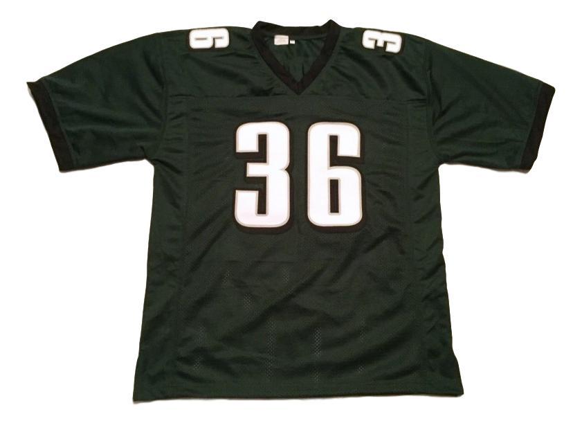 Brian Westbrook Jersey #36 Custom Unsigned Football Jerseys Stitched Green