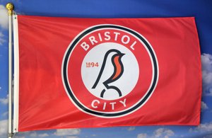Bristol City Football Club Flag 3x5ft Banner polyester