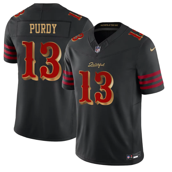 Brock Purdy Jersey #13 F.U.S.E. Football Limited Rivalry Series Stitched