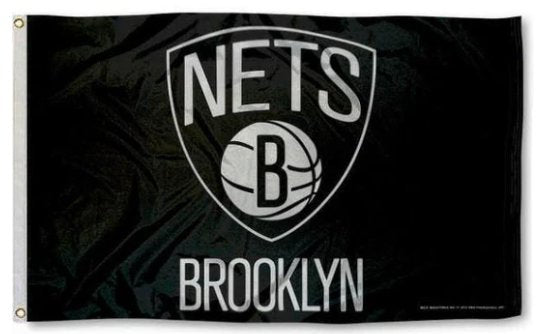 Brooklyn Nets Basketball US Flag 3X5Ft Polyester Banner USA Digital Print