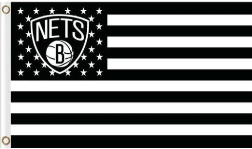 Brooklyn Nets Flag 3X5Ft Polyester Banner USA Digital Print